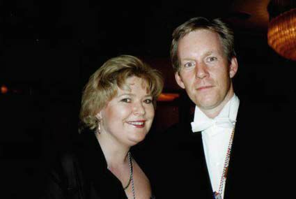 N�rnberg, "Wider die Neidhammel", Gerda mit Johannes P. Kerner